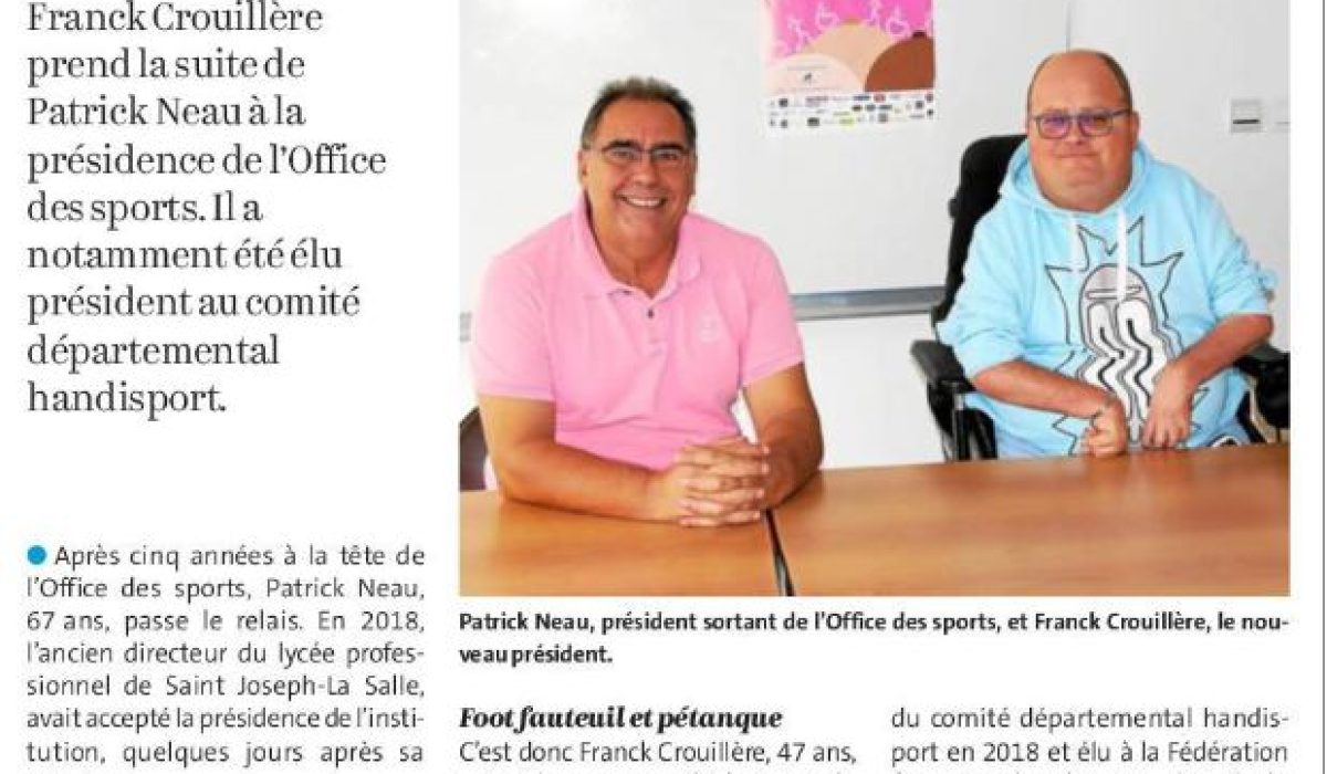article nouvelle présidence
